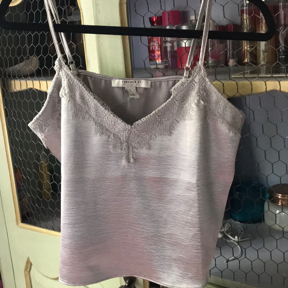 Forever 21 contemporary lace tank